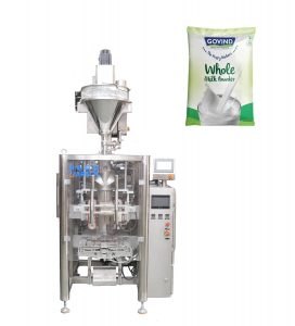 Machine automatique de remplissage et de scellement de sachets en poudre