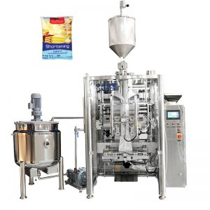 Machine de scellage de remplissage verticale automatique avec remplisseur de piston liquide