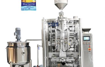 Machine de scellage de remplissage verticale automatique avec remplisseur de piston liquide