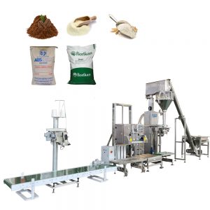 Machine de mesure à vis semi-automatique pour produit en poudre