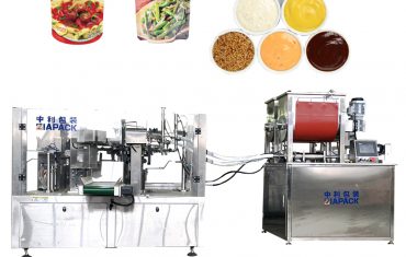 Machine d'emballage automatique de remplissage de sachets debout pour soupe mélangée