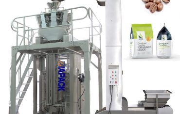 Machine d'emballage de remplissage automatique pour formation de sacs quadruples pour grains de café et poudre