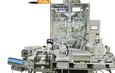 Machine d'emballage sous vide automatique de sac de modèle de triangle pour la poudre de café