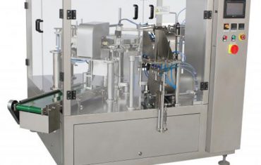 Machine d'emballage de scellage de remplissage d'ouverture de sac rotatif automatique