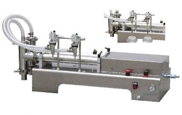 liquide de remplissage à piston à deux têtes