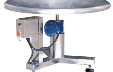 Table de collecte de sacs rotative