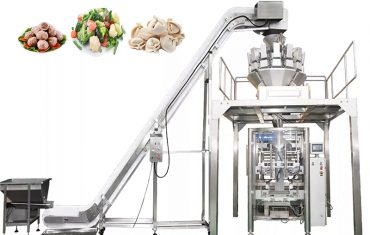Machine de conditionnement de remplissage et de scellement de sacs verticaux pour aliments surgelés