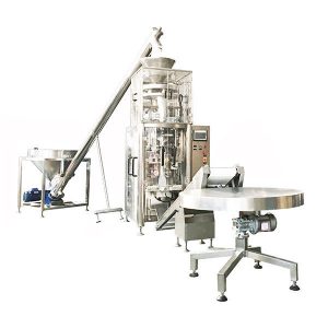 Machine verticale de soudure de remplissage de forme avec la tasse volumétrique pour les granules