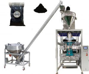 Sac de poudre de carbone automatique formant la machine d'emballage de scellement de remplissage