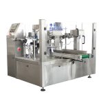 Machine d'emballage de scellage de remplissage d'ouverture de sac rotatif automatique