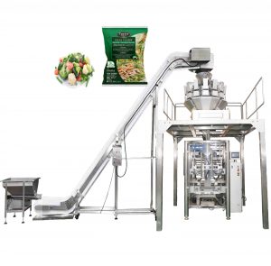 Sac vertical automatique formant la machine d'emballage de scellement de remplissage pour la salade