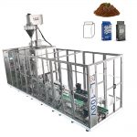 ZL100V Sac de type brique à chambre à vide unique formant une machine d'emballage de scellage de remplissage pour la poudre de café
