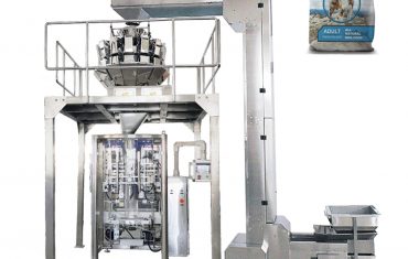 Machine d'emballage ZL720 VFFS pour l'emballage d'aliments pour animaux de compagnie