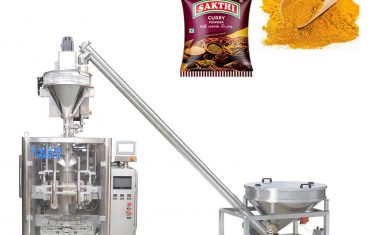 Machine d'emballage de poudre de curry 100g-500g