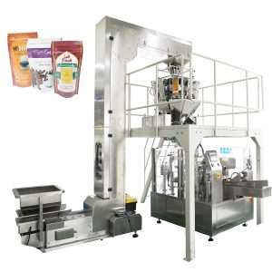 Machine à emballer automatique de sachets de bonbons aux noix