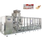 Machine d'emballage automatique de formation de sacs sous vide en brique pour levure sèche de 100 grammes