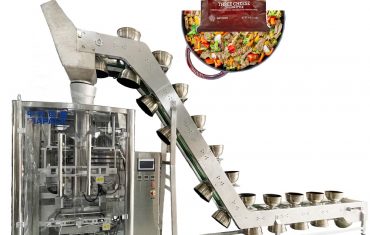 Machine d'emballage de remplissage automatique pour formation de sacs alimentaires précuits