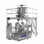 sac d'emballage pré-fabriqué remplissant la machine de conditionnement de cachetage